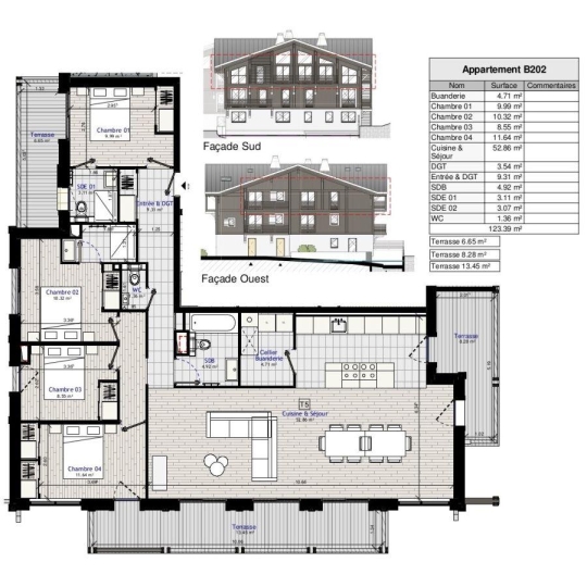  ALP'AGENCE : Appartement | MORILLON (74440) | 123 m2 | 839 000 € 