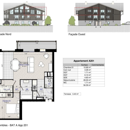  ALP'AGENCE : Appartement | MORILLON (74440) | 56 m2 | 364 000 € 