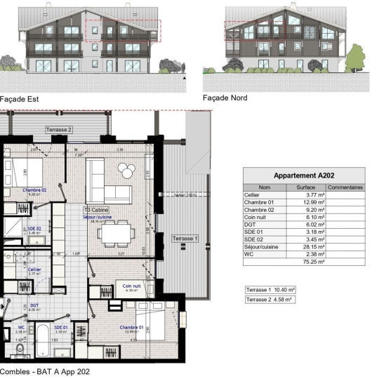  ALP'AGENCE : Apartment | MORILLON (74440) | 75 m2 | 517 000 € 