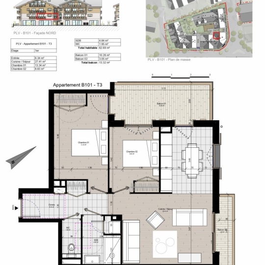ALP'AGENCE : Apartment | SAMOENS (74340) | 63.00m2 | 455 000 € 