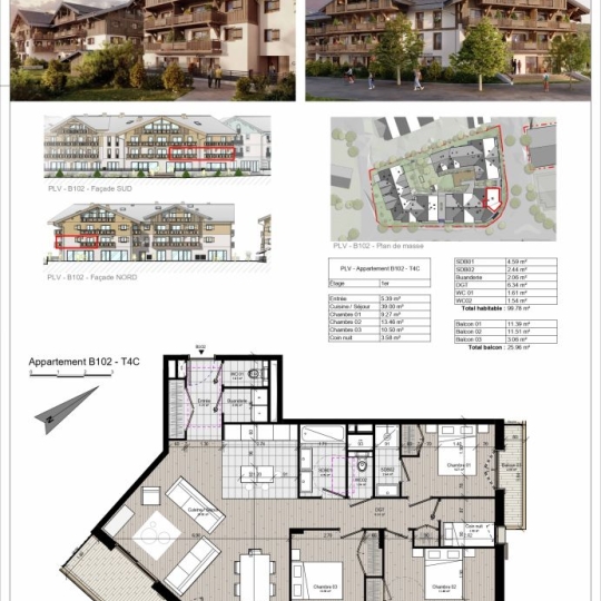  ALP'AGENCE : Apartment | SAMOENS (74340) | 100 m2 | 716 000 &euro; 