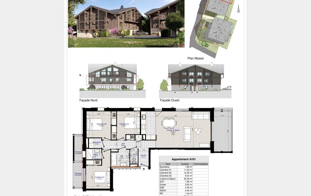 ALP'AGENCE : Apartment | MORILLON (74440) | 85 m2 | 545 000 € 