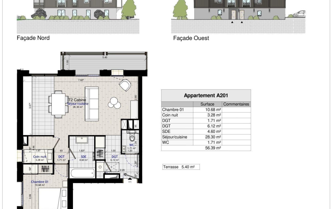 ALP'AGENCE : Appartement | MORILLON (74440) | 56 m2 | 364 000 € 