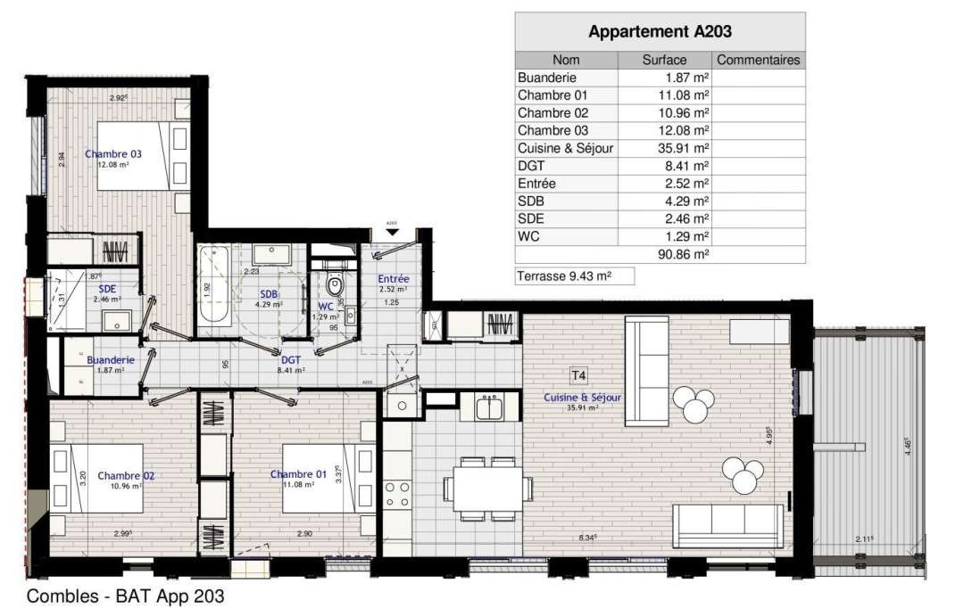 ALP'AGENCE : Appartement | MORILLON (74440) | 91 m2 | 595 000 € 