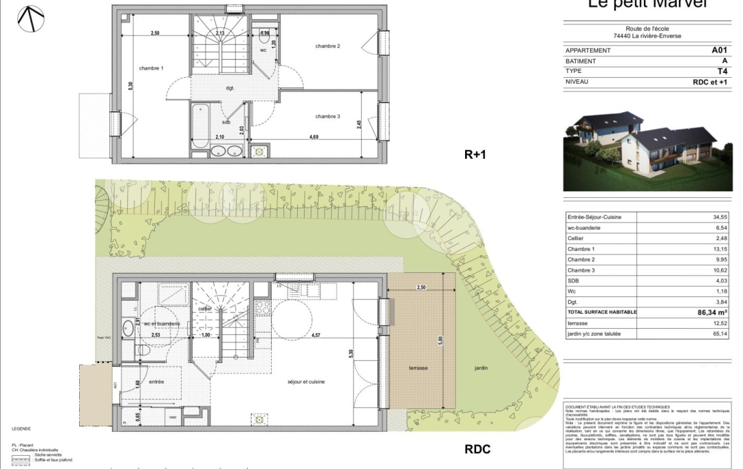 ALP'AGENCE : Maison / Villa | LA RIVIERE-ENVERSE (74440) | 86 m2 | 399 000 € 