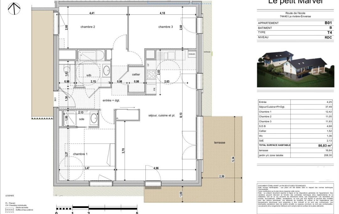 ALP'AGENCE : Appartement | LA RIVIERE-ENVERSE (74440) | 87 m2 | 418 000 € 