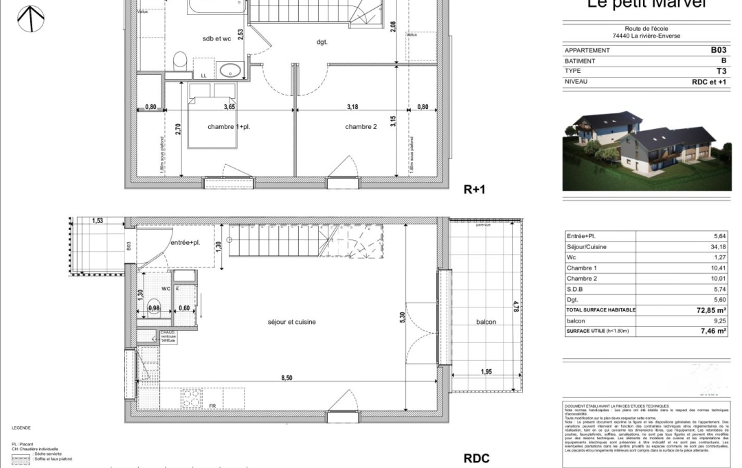 ALP'AGENCE : Appartement | LA RIVIERE-ENVERSE (74440) | 73 m2 | 339 800 € 