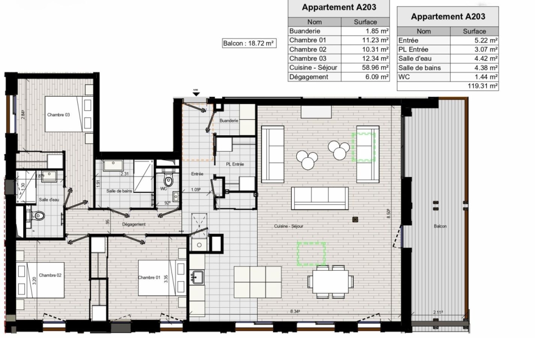 ALP'AGENCE : Appartement | MORILLON (74440) | 119 m2 | 760 000 &euro; 
