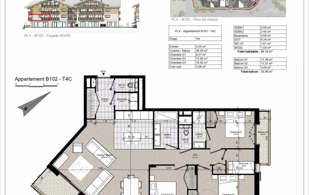 ALP'AGENCE : Apartment | SAMOENS (74340) | 100 m2 | 716 000 &euro; 