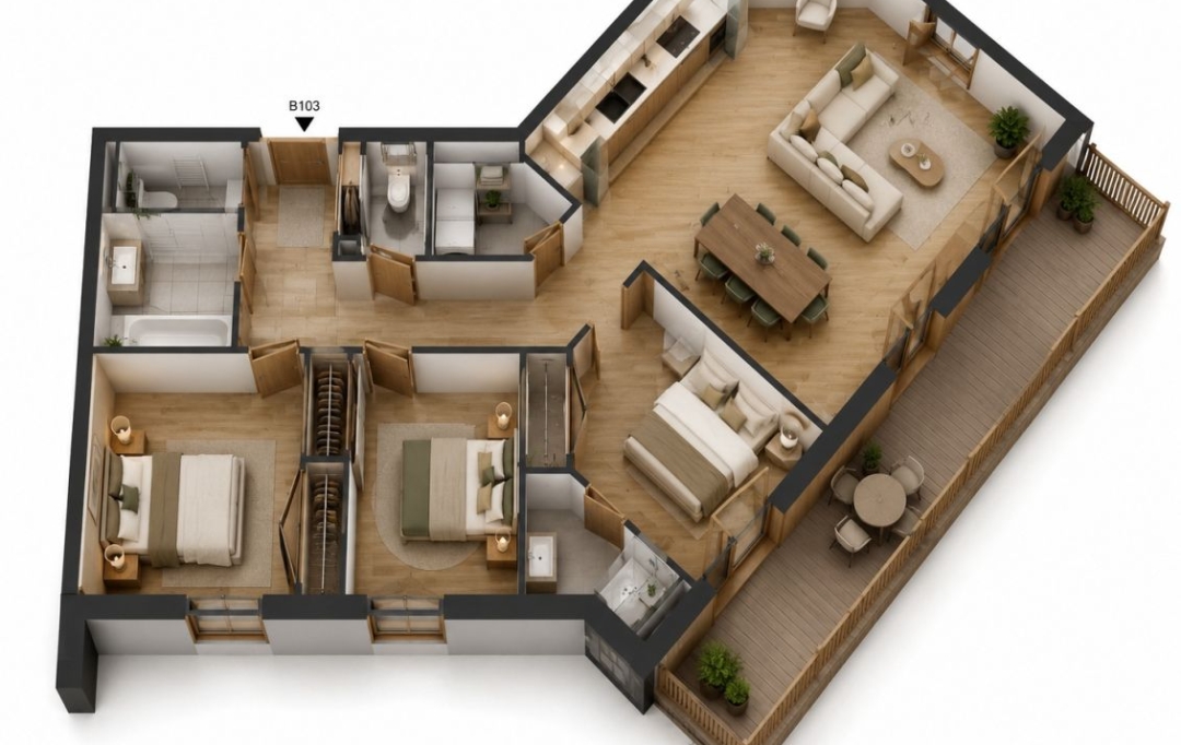 ALP'AGENCE : Appartement | SAMOENS (74340) | 83 m2 | 682 000 &euro; 