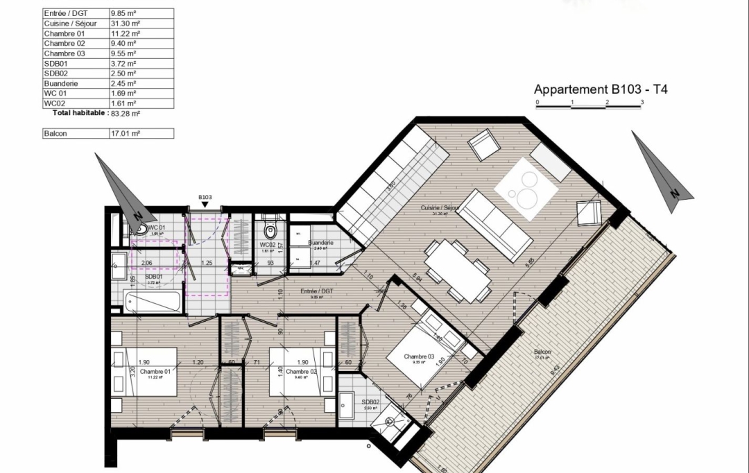ALP'AGENCE : Appartement | SAMOENS (74340) | 83 m2 | 682 000 &euro; 