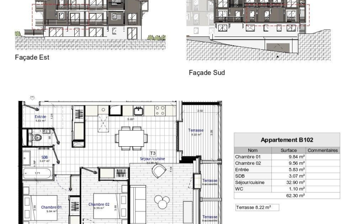  ALP'AGENCE Appartement | MORILLON (74440) | 62 m2 | 415 000 € 